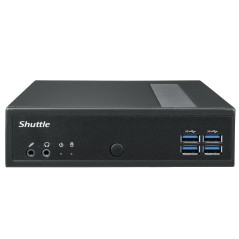 Shuttle DL40N Barebone PC 135L - Sleek Black Design, Powerful Performance, Ideal for Custom Builds!